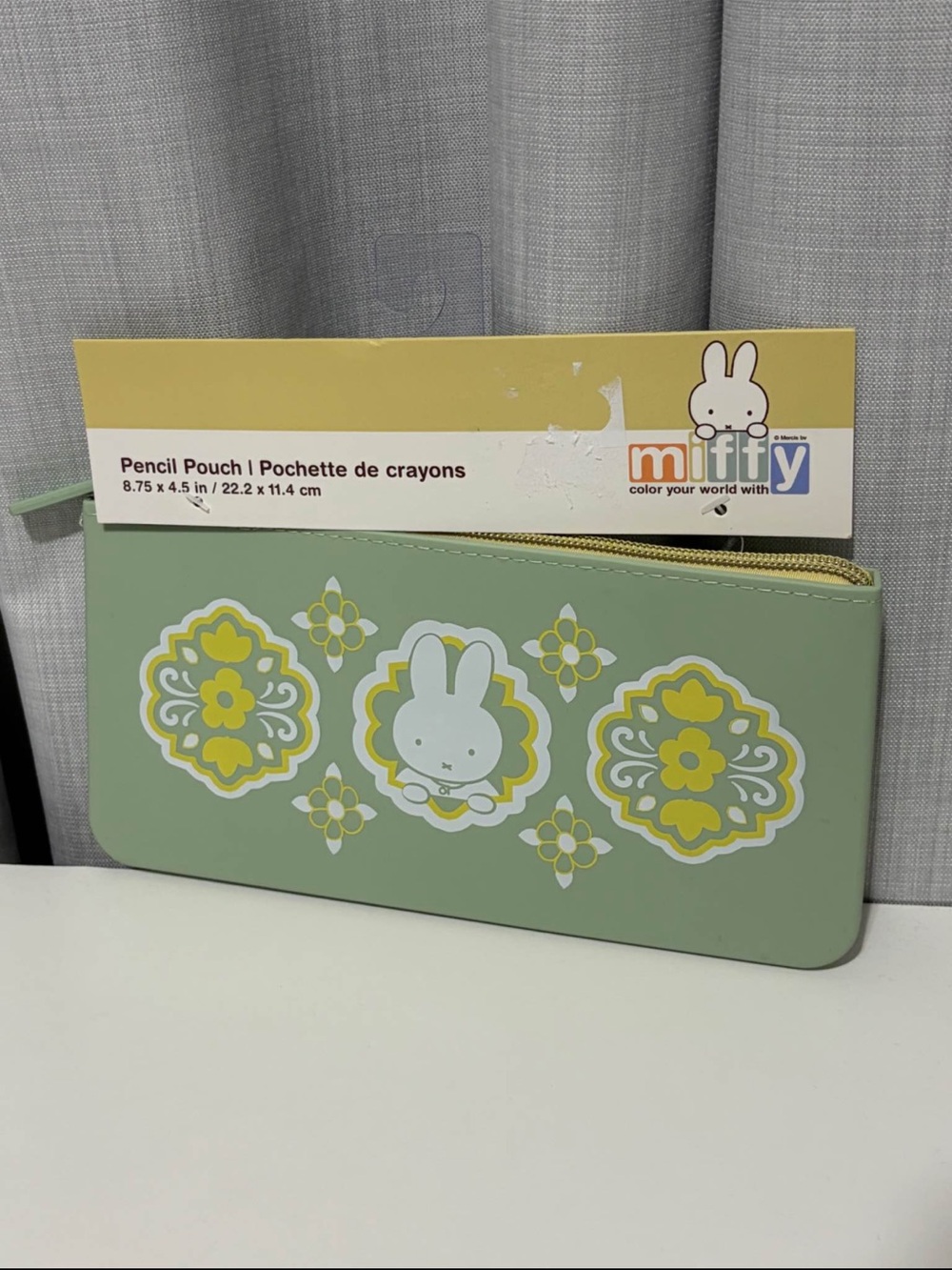 Miffy Floral Makeup/Pencil Pouch